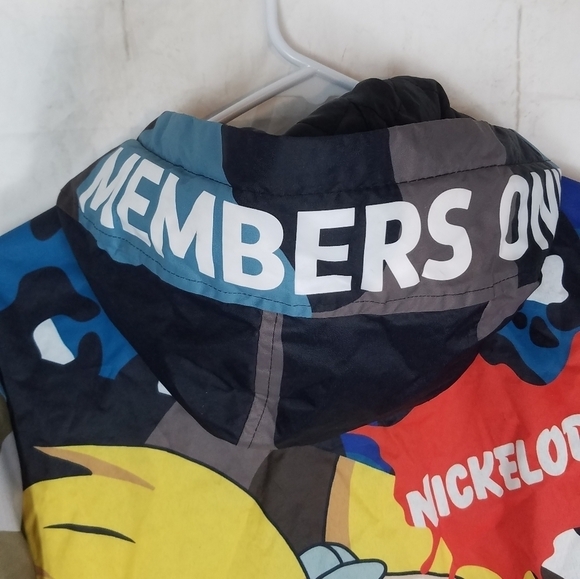 Members only x Nickelodeon hey Arnold puffer jacket coat - Picture 8 of 9
